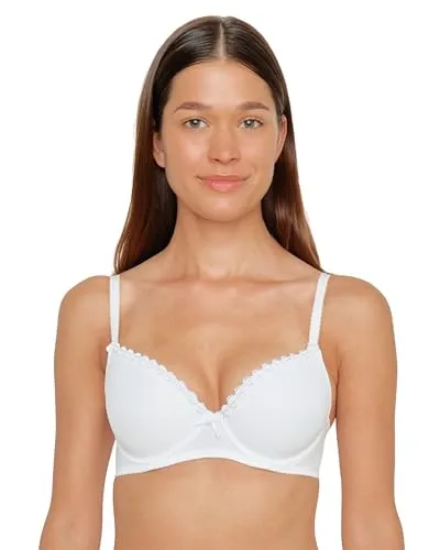 Susa Damen Wiesn-Zauber 8025 Push-Up Dirndl-BH, weiß, 80C von SUSA