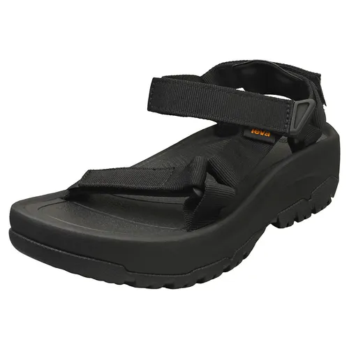Teva Damen Hurricane Xlt2 Ampsole Sandale, Schwarz, 41 EU - Wanderschuhe für Damen mit schnell trocknendem, recyceltem Gurtband und komfortablem EVA-Fußbett, ideal für unebenes Gelände und ganztägigen Gebrauch.