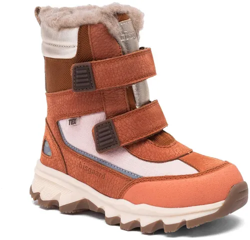 bisgaard Winterstiefel 'Eddie' in Hellbraun/Weiß, Größe 30 für Kinder