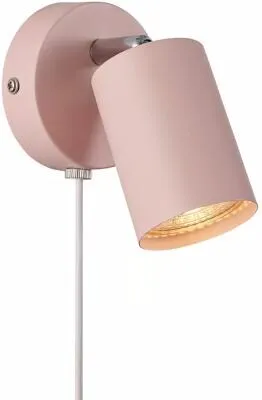 Nordlux Explore Wandleuchte GU10 7W in staubrosa in rot von Nordlux