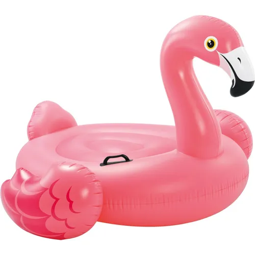 Intex Flamingo Ride On (62545) - Aufblasbarer Schwimmflamingo - Wasserspielzeug für den Sommer, ideal für Kinder und Erwachsene, sorgt für Spaß und Entspannung im Pool oder am Strand.