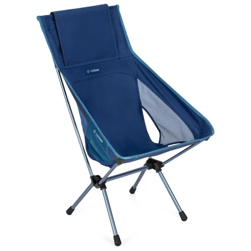 Helinox Campingstuhl Chair One Highback (re) - Blau - Campingmöbel mit (re)Tension Design für optimalen Komfort. Hohe Rückenlehne bietet hervorragende Unterstützung für Schultern und Rücken. Leicht, stabil und kompakt für einfaches Transportieren.