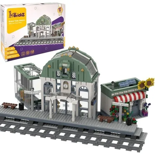 myBrickZ 0001 Großer Bahnhof für Zug