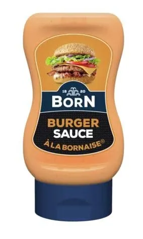 Born Burger Sauce 250 ml Ostprodukt aus Erfurt