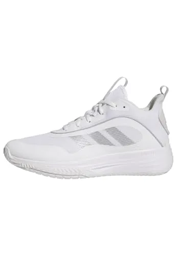 ADIDAS OWNTHEGAME 3.0 Basketballschuh, Gr. 44,5, weiß - Basketballschuhe mit leichtem Obermaterial und stabilisierendem Fersenbereich. Ideal für Performance und lässigen Style, mit ultraleichter LIGHTMOTION Dämpfung für langanhaltenden Komfort.