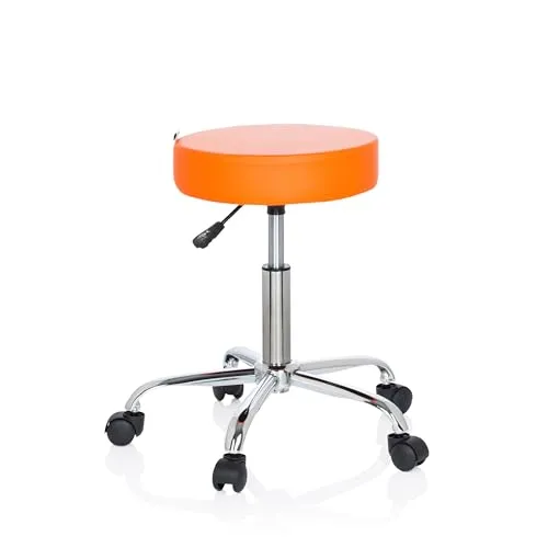 Büro- & Schreibtischstühle Orange von hjh Office