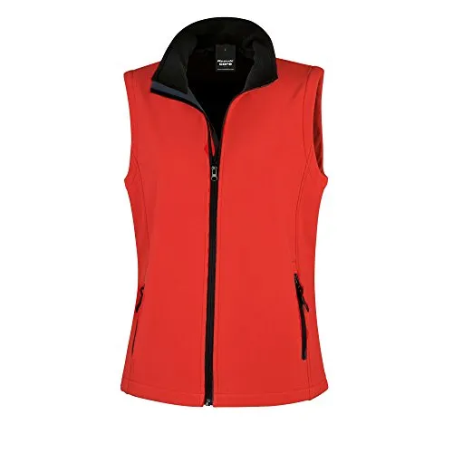 Result Damen R232f Bedruckbare Softshell-Bodywarmer