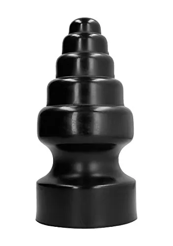 All Black Mega-Langer Analdildo/Analplug