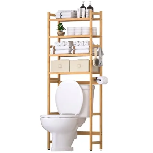 Yorbay Toiletten Regal mit 2 Körben von Yorbay