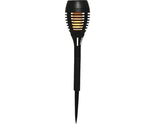 Solar-Fackel Lumineo 7,5 cm Flammeneffekt Orange