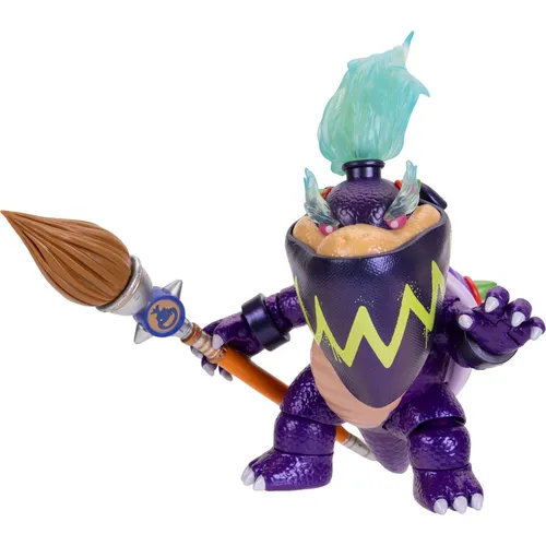 Jakks Pacific Nintendo Super Mario Galaxy Wonder Bowser Jr. Figur 13 cm - Entdecken Sie die 13 cm große Wonder Bowser Jr. Figur aus der beliebten Super Mario Galaxy Reihe. Mit 17 Gelenkpunkten und hochwertiger Verarbeitung ist sie ideal für kreative Spielstunden und Sammler. Ab 3 Jahren.