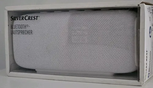 Produktbild SILVERCREST® Bluetooth Lautsprecher SBL 4 A2 bis zu 10 m (weiß) wie SBL 4 A1