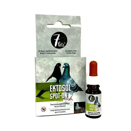 7Pets Ektosol Spot-On für Tauben, 10 ml