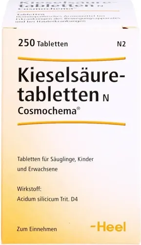 KIESELSÄURETABLETTEN N Cosmochema 250 St