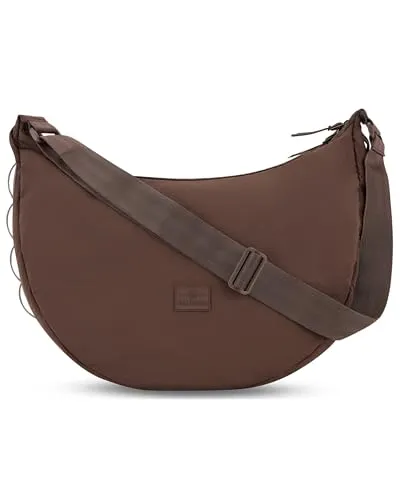 Johnny Urban Kaia Large Half Moon Bag – Stylische Umhängetasche im Puffer Design - Umhängetaschen – Die perfekte Mischung aus Funktion und Design mit Platz für einen 16 Zoll Laptop und wasserabweisendem, recyceltem Nylon.