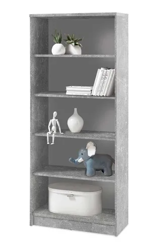 Stella Trading Optimus Regal - Büro-Bücherregale mit 4 Einlegeböden und 5 offenen Fächern, stabil und vielseitig kombinierbar in 4 ansprechenden Farben.