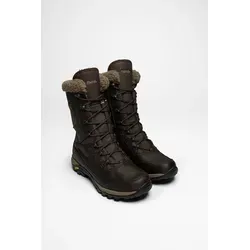 Meindl Novaro Lady Damen Winterstiefel Größe 41.5 EU - Wanderschuhe mit GORE-TEX-Membran und warm gefüttertem Anilinleder, ideal für kalte Wintertage und Outdoor-Abenteuer.