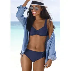 Produktbild Bügel-Bikini LASCANA, Damen Gr. 38, Cup E, marine