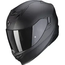 Scorpion Exo-520 Evo Air Motorradhelm - Matt Schwarz Gr. XXL 63/64 - Motorradhelm mit aufblasbarem Wangenpolstersystem für individuelle Passform und Speedview™ Sonnenblende für optimalen Schutz und Komfort.