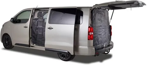 Mayr VanQuito Moskitonetz, Schiebetür links, Citroen/Toyota/Peugot/Fiat/Opel, standard RV, feinmaschig