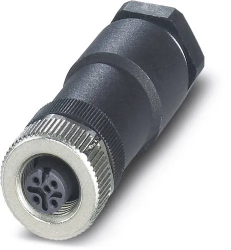 Phoenix Contact 1404416 Sensor-/Aktor-Steckverbinder, unkonfektioniert M12 Buchse, gerade Polzahl Sensoren: 4 1St.