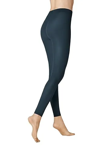 KUNERT Damen Leggings Velvet 40 weiches Abschlußbündchen 40 DEN dark denim 1620 42-44