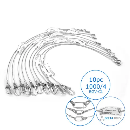 Ketten, Drähte & Seile Silber von DELTATRUSS