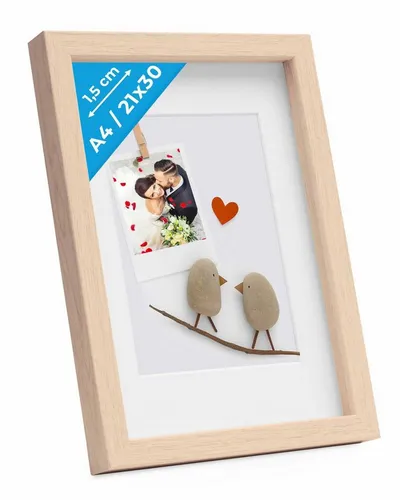 Bilderrahmen Beige von Photolini