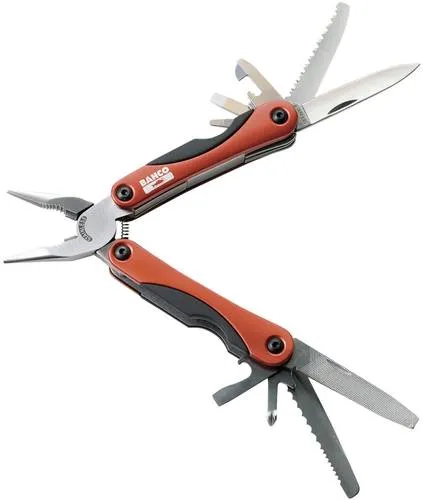 Bahco MTT151 Multifunktionswerkzeug - Multitools - Kompaktes Multi-Tool mit 150mm Länge, ideal für vielseitige Anwendungen im Handwerk und DIY-Projekte.