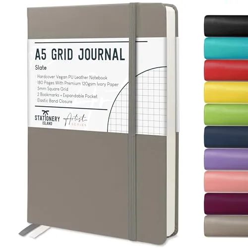 Schreibwaren Grau von STATIONERY ISLAND