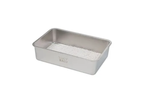 LucyBalu STEELOO Edelstahl Katzenklo