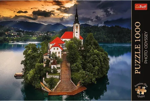 Trefl Puzzle Premium Plus 1000 Teile - Lake Bled Slowenien Foto