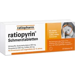 Ratiopyrin Schmerztabletten 20 ST