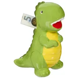 relaxdays Spardose Dinosaurier 10er Set - Spaß beim Geldsparen mit 10 lustigen Dinosaurier-Spardosen! Ideal für Kinder und Erwachsene, auch als Deko im Kinderzimmer. Perfekte Geschenkidee für jeden Anlass!