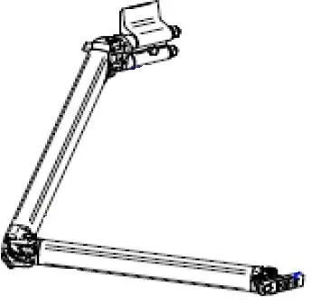 Thule Gelenkarm rechts für Omnistor 5200, 2,3m