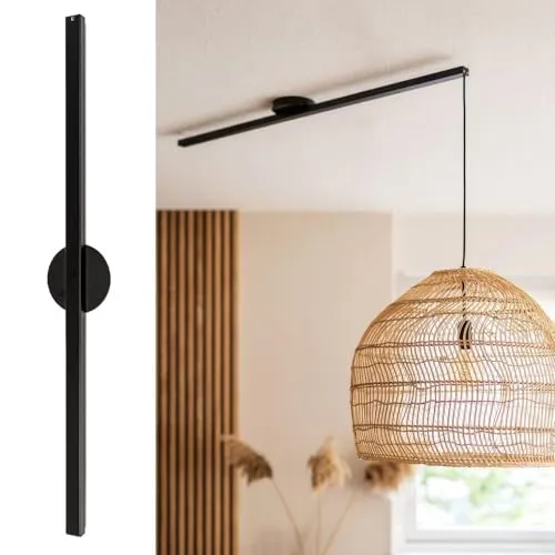 Lightswing® Single Aufhängesystem für Hängelampe in schwarz von Lightswing