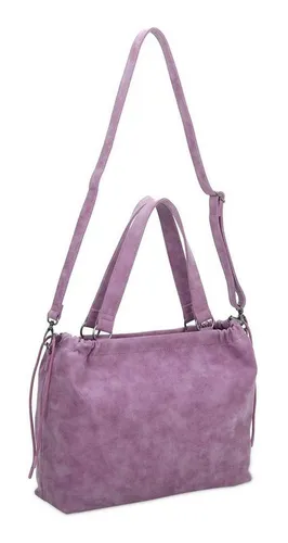 Fritzi aus Preußen Shopper Poppi01 Vintage - Stylischer Shopper in Dusty Lilac, großzügiges Hauptfach mit praktischen Fächern, abnehmbarer Schulterriemen für flexibles Tragen – das perfekte Accessoire für jeden Tag.