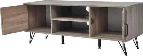 TV-Schrank Lowboard vidaX 120x40 cm in Grau von vidaXL