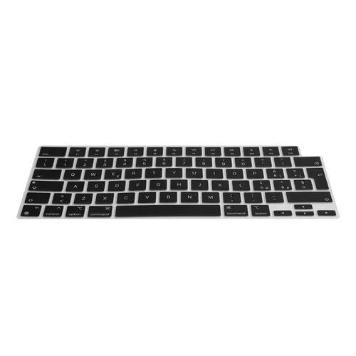 TASTENSCHUTZ QWERTY ITALIENISCH FÜR Apple Macbook Air 13 M4 2025 A3240 Schwarz