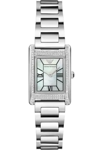 Emporio Armani Damenuhr - Elegante Quartz-Uhr mit 31mm Gehäuse - Armbanduhren für Damen, stilvolles Design mit hochwertigem Edelstahl und wasserdicht bis 50m, ideal für jeden Anlass.