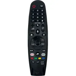 azurano Magic Remote AN-MR18BA für LG Smart TV 2018 - Ersatz-Fernbedienung für LG Smart TVs mit Maus- und Sprachsteuerung, sofort einsatzbereit ohne Programmierung - ideal für modernes Fernsehen.