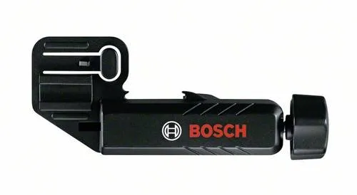 Bosch Empfänger-Halterung 1608M00C1L - Messgeräte, schnelle und einfache Befestigung ohne Schrauben für Bosch Empfänger LR 6 und LR 7 Professional