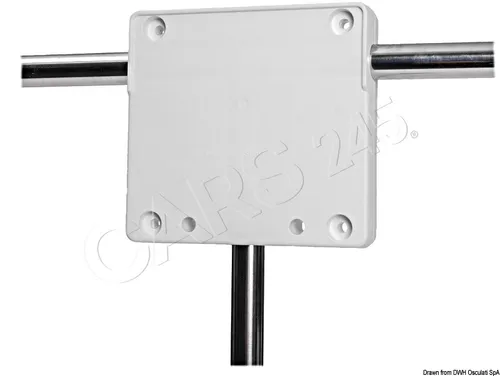 Osculati Motorhalteplatte für Heckkorb-Montae