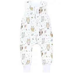 TupTam Babyschlafsack Ganzjahresschlafsack mit Beinen 2,5 TOG Unisex beige|blau|bunt 80-86