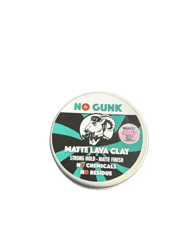 NO GUNK 100% Natürliche Haarwachs–Haarpaste Matt, Starker Halt, 50 g , Neu
