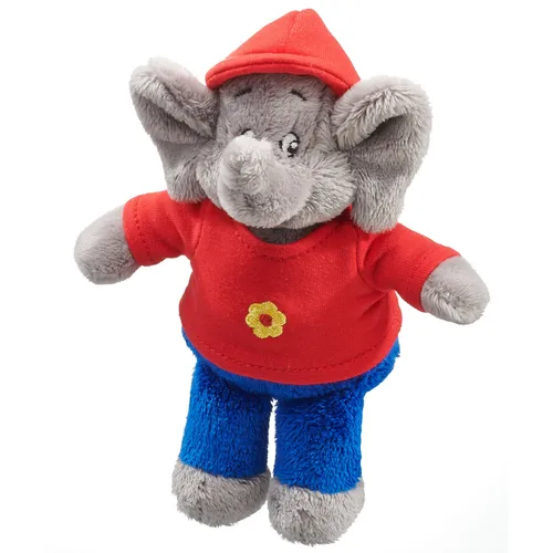 Schmidt Spiele Kuscheltier Benjamin Blümchen 42252 - Plüschtier Elefant 12cm
