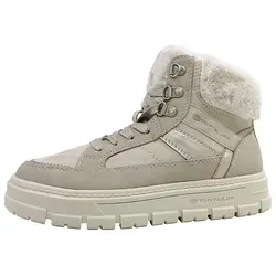 TOM TAILOR Stiefel Schnürstiefelette beige 38 EU