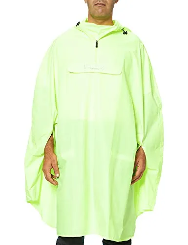 PRO-X ELEMENTS Herren Regenponcho PASOFINO - Regenjacke für Radfahrer mit Armdurchgriffen, großer Brusttasche und Reflexstreifen für optimale Sichtbarkeit. Ideal für nasse Tage beim Radfahren.