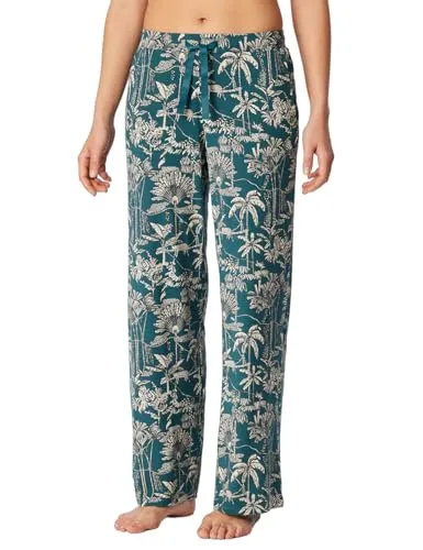 Schiesser Damen Schlafhose lang im Marleneschnitt aus Modal - Mix + Relax - Bequeme lange Schlafhose für Damen im Marleneschnitt. Aus weichem Modal, ideal für entspannte Nächte und gemütliche Tage.