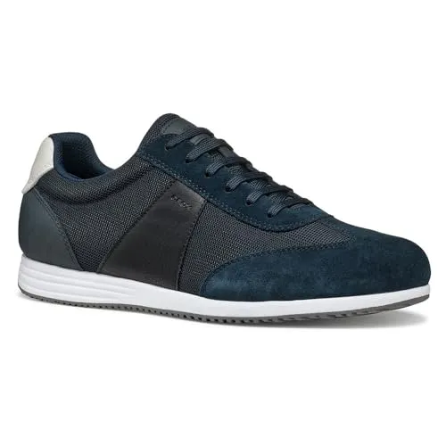 Geox Herren U ARTHIEN A Sneaker, Navy/Black, 40 EU